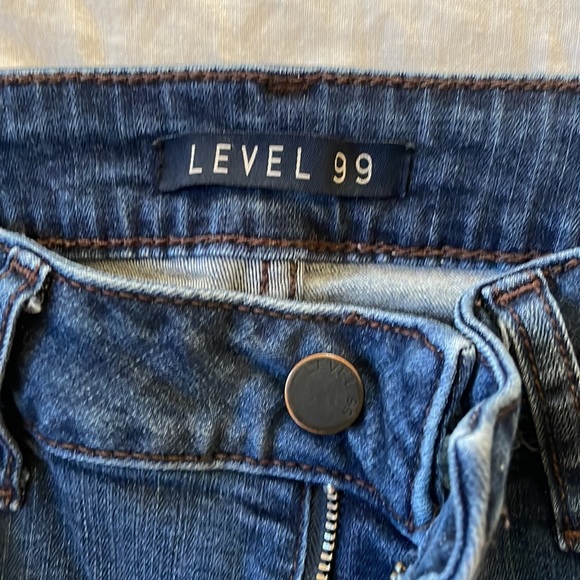 Women’s Level 99 boot cut indigo jeans, size 27. - Picture 2 of 4